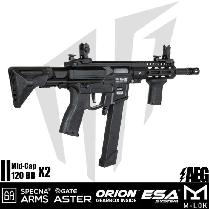 Specna Arms SA-X01 EDGE 2.0 SMG Airsoft Tüteği – Siyah
