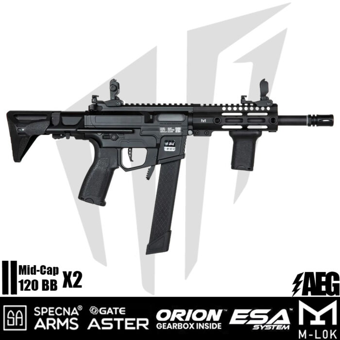 Specna Arms SA-X01 EDGE 2.0 SMG Airsoft Tüteği – Siyah