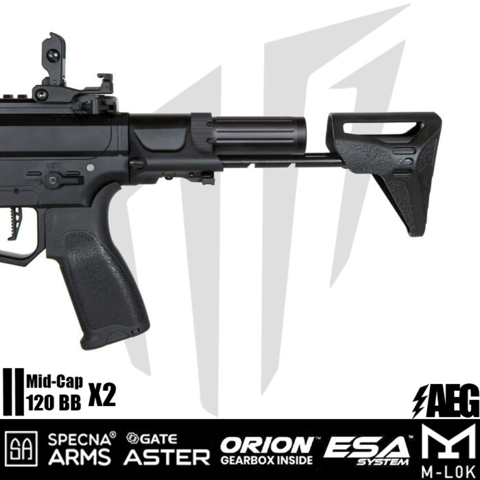 Specna Arms SA-X01 EDGE 2.0 SMG Airsoft Tüteği – Siyah