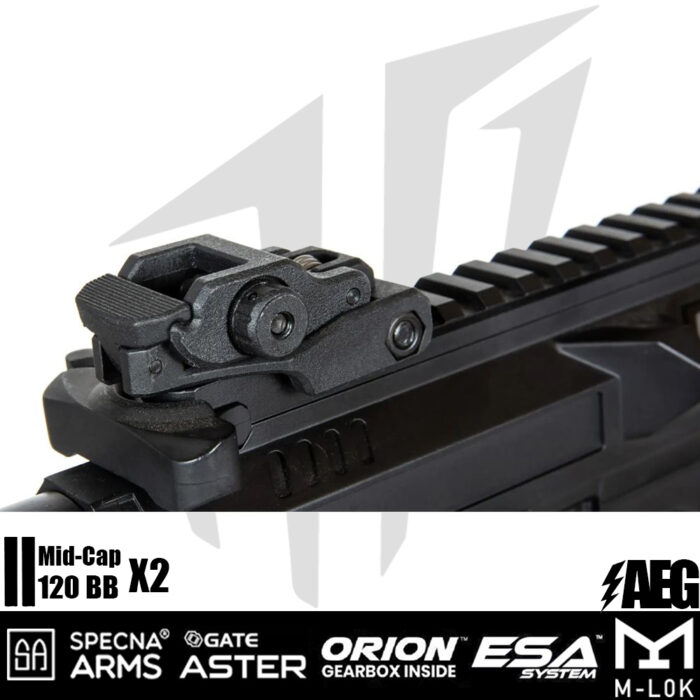 Specna Arms SA-X01 EDGE 2.0 SMG Airsoft Tüteği – Siyah