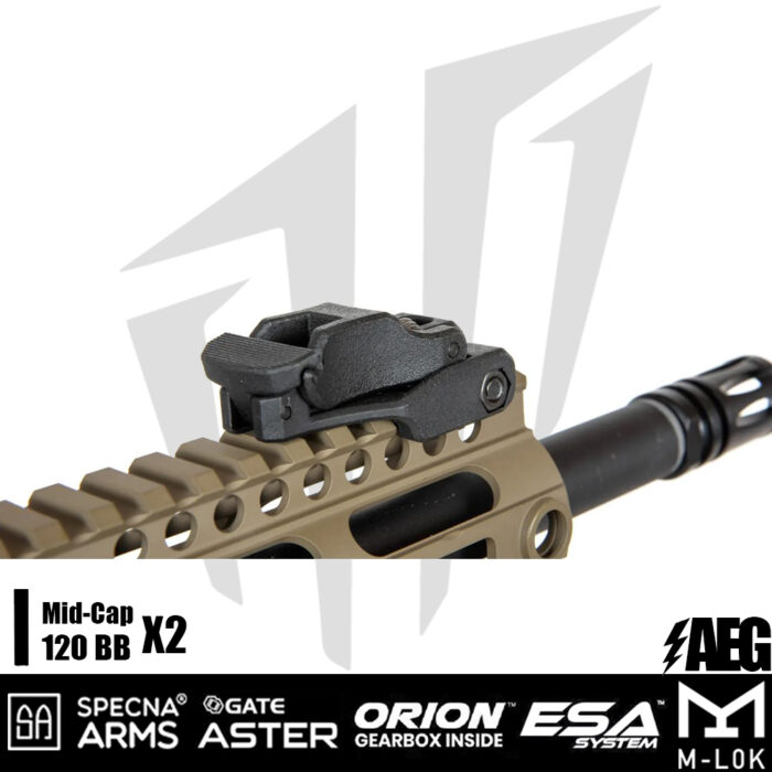 Specna Arms SA-X01 EDGE 2.0 Smg Airsoft Tüfeği – Half-tan