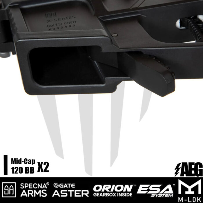 Specna Arms SA-X01 EDGE 2.0 Smg Airsoft Tüfeği – Half-tan