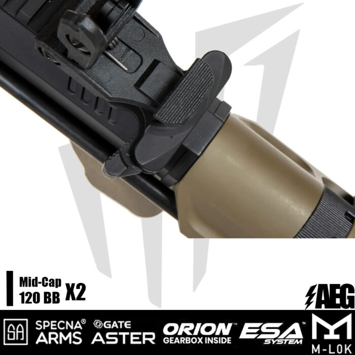 Specna Arms SA-X01 EDGE 2.0 Smg Airsoft Tüfeği – Half-tan