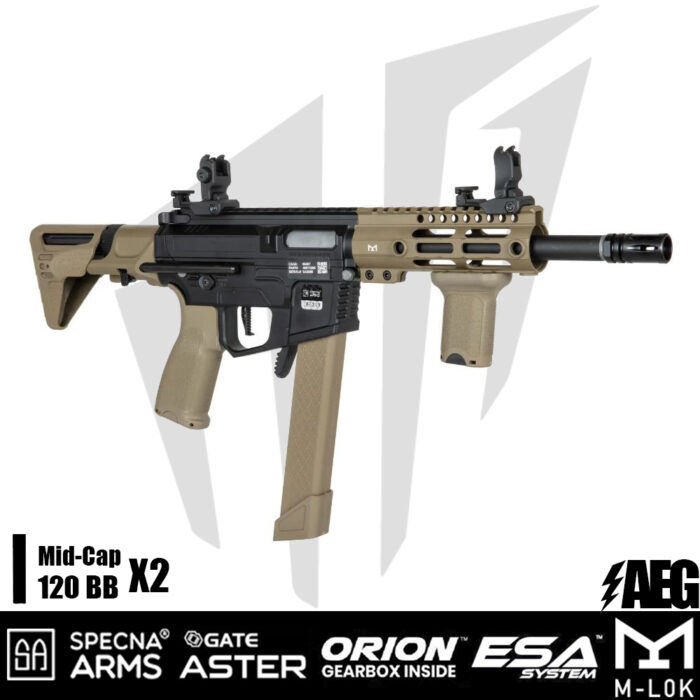 Specna Arms SA-X01 EDGE 2.0 Smg Airsoft Tüfeği – Half-tan