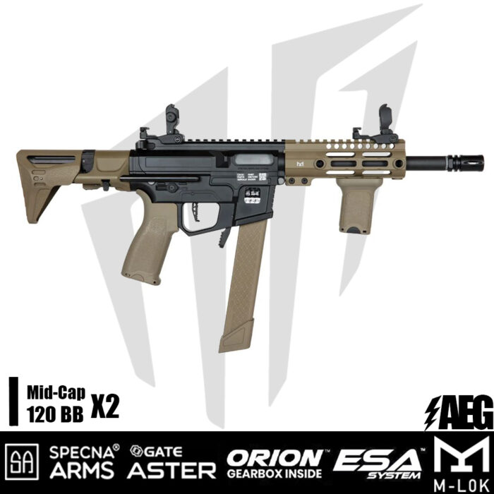 Specna Arms SA-X01 EDGE 2.0 Smg Airsoft Tüfeği – Half-tan