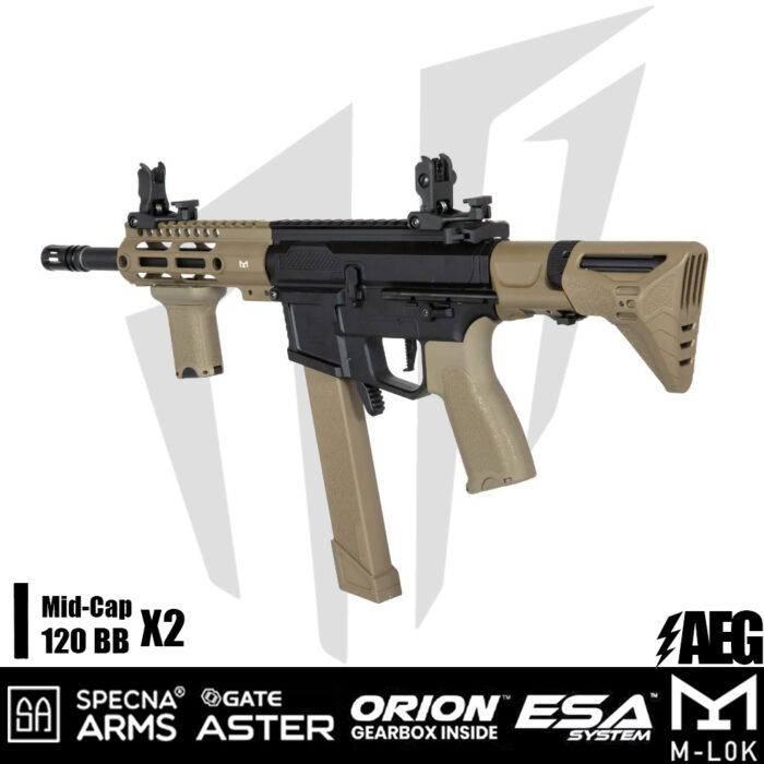 Specna Arms SA-X01 EDGE 2.0 Smg Airsoft Tüfeği – Half-tan