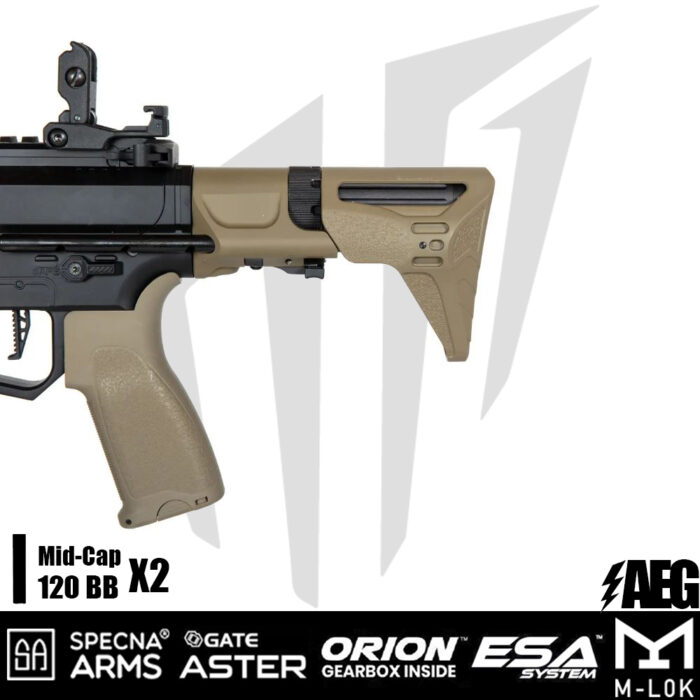 Specna Arms SA-X01 EDGE 2.0 Smg Airsoft Tüfeği – Half-tan