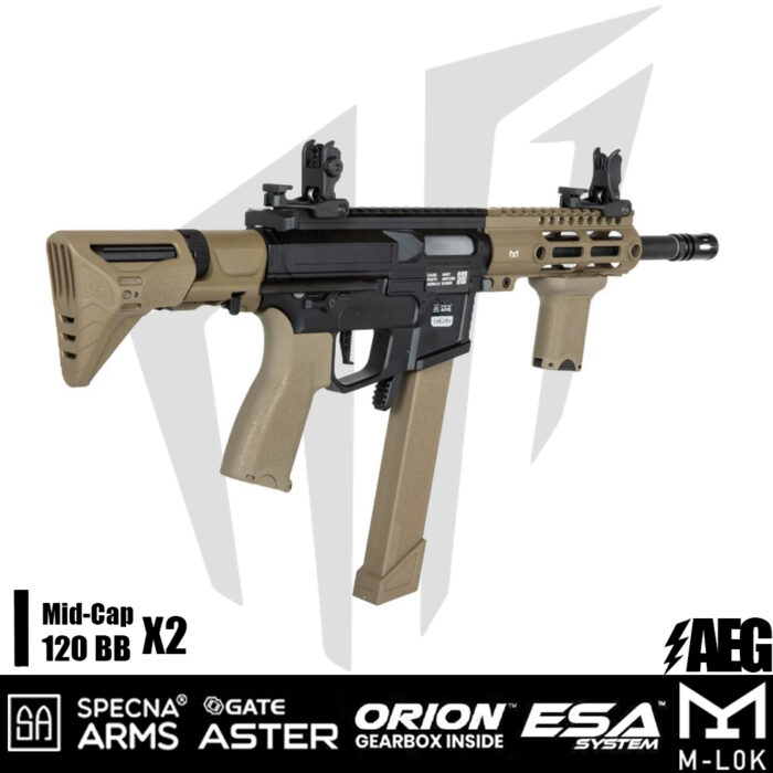Specna Arms SA-X01 EDGE 2.0 Smg Airsoft Tüfeği – Half-tan