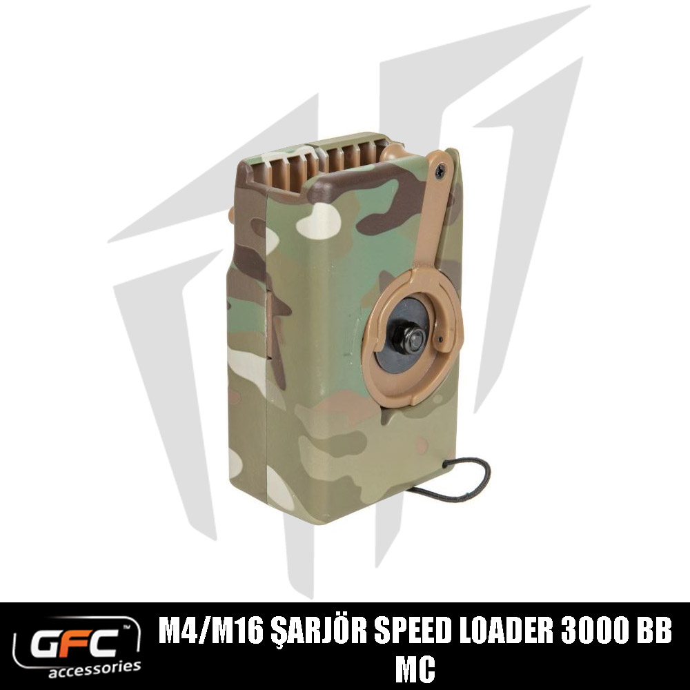 GFC M4/M16 Şarjörleri için Vinçli ve Konteynerli Speed loader – MC