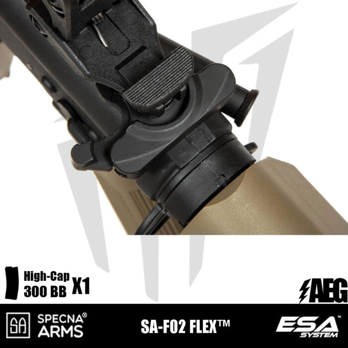 Specna Arms SA-F02 FLEX Airsoft Tüfeği – Yarım Tan