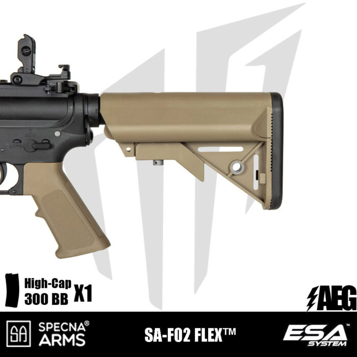 Specna Arms SA-F02 FLEX Airsoft Tüfeği – Yarım Tan