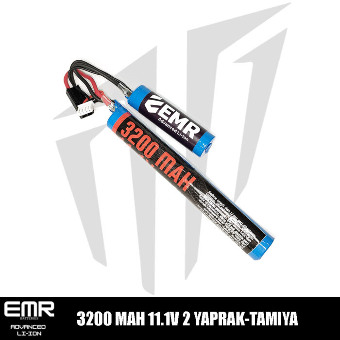 EMR 11.1V 3200 Mah 2 Yaprak Tamiya Lithium-Ion Pil