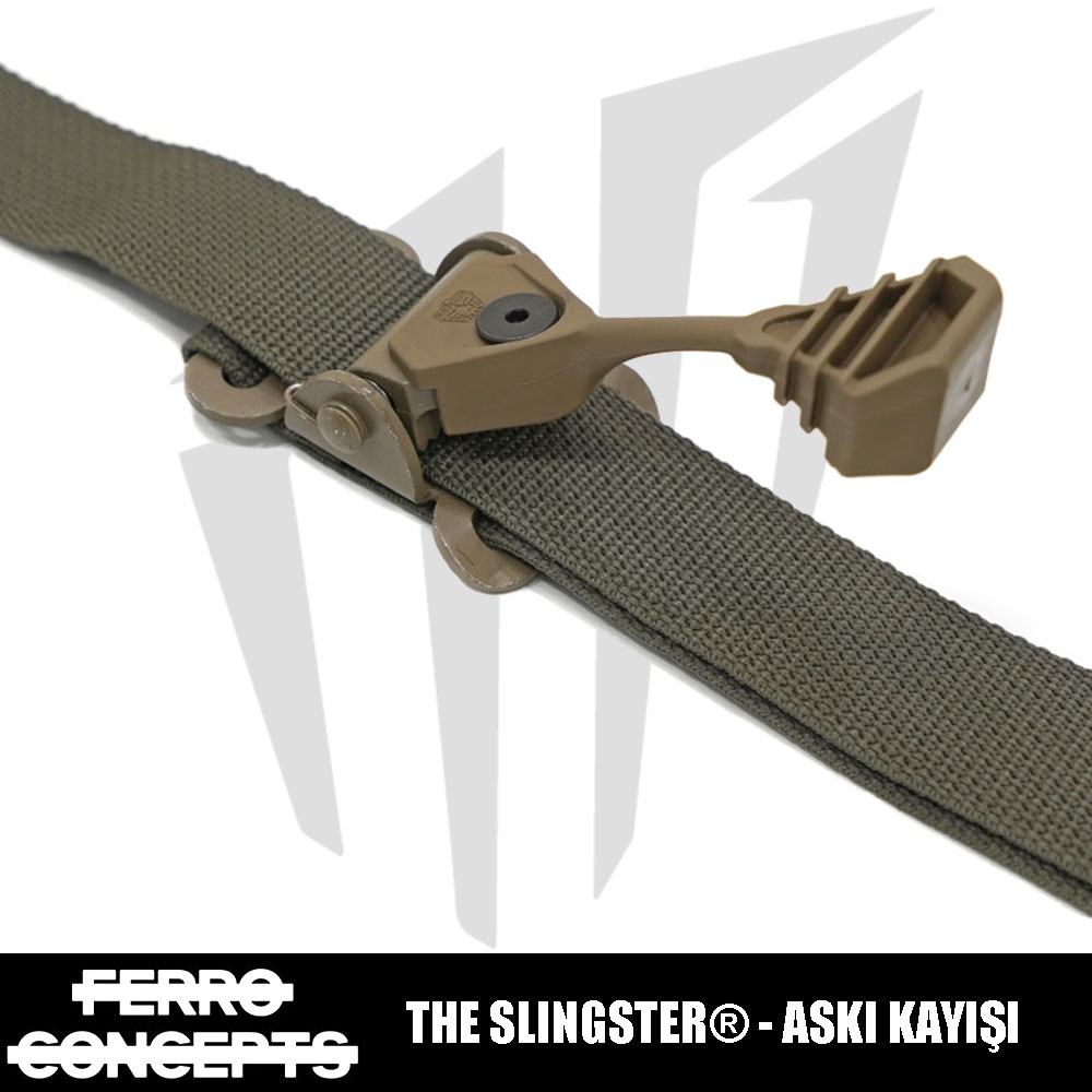 Ferro Concepts The Slingster® Askı Kayışı – Yeşil - Armorion.com