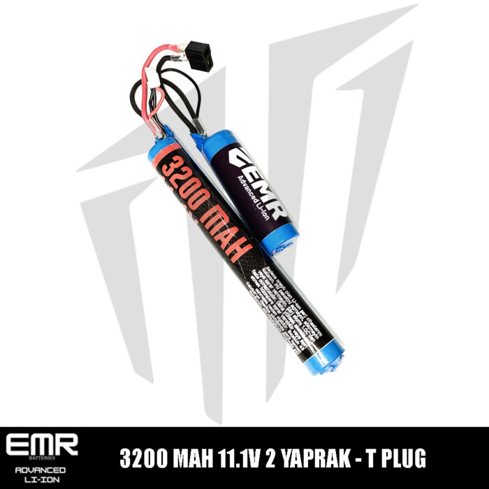 EMR 11.1V 3200 Mah 2 Yaprak-T Plug Lithium-Ion Pil
