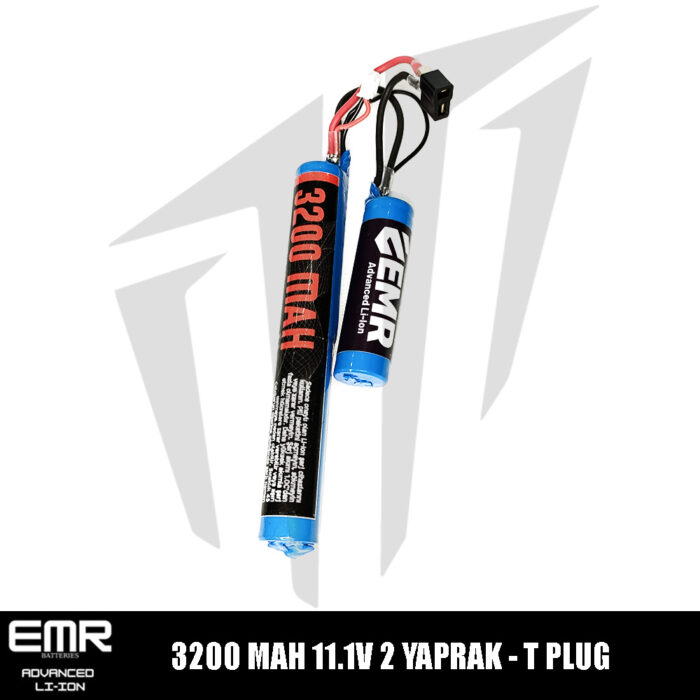 EMR 11.1V 3200 Mah 2 Yaprak-T Plug Lithium-Ion Pil
