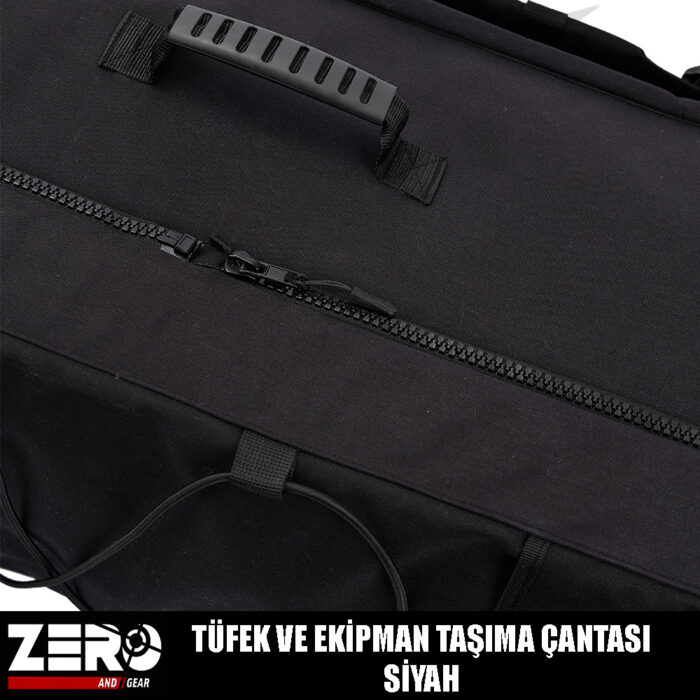 Zero And Gear Tüfek Ve Ekipman Taşıma Çantası – Siyah