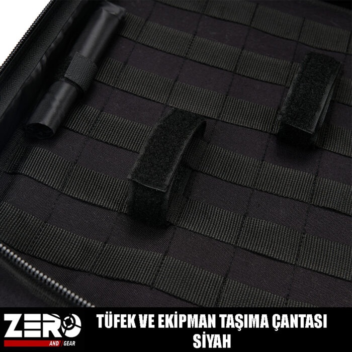 Zero And Gear Tüfek Ve Ekipman Taşıma Çantası – Siyah