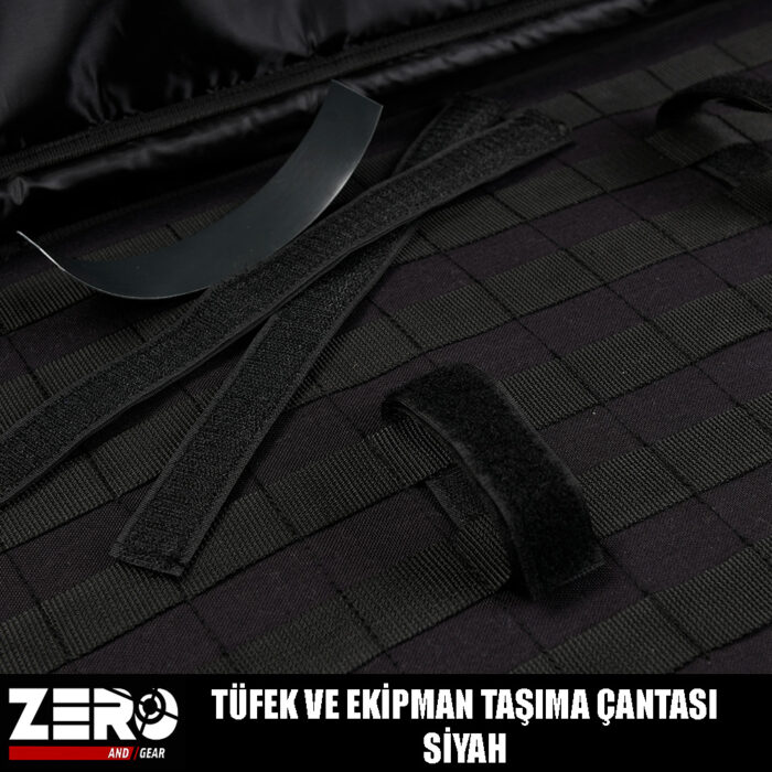 Zero And Gear Tüfek Ve Ekipman Taşıma Çantası – Siyah