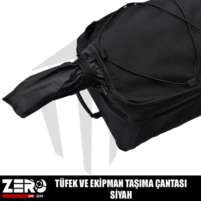 Zero And Gear Tüfek Ve Ekipman Taşıma Çantası – Siyah