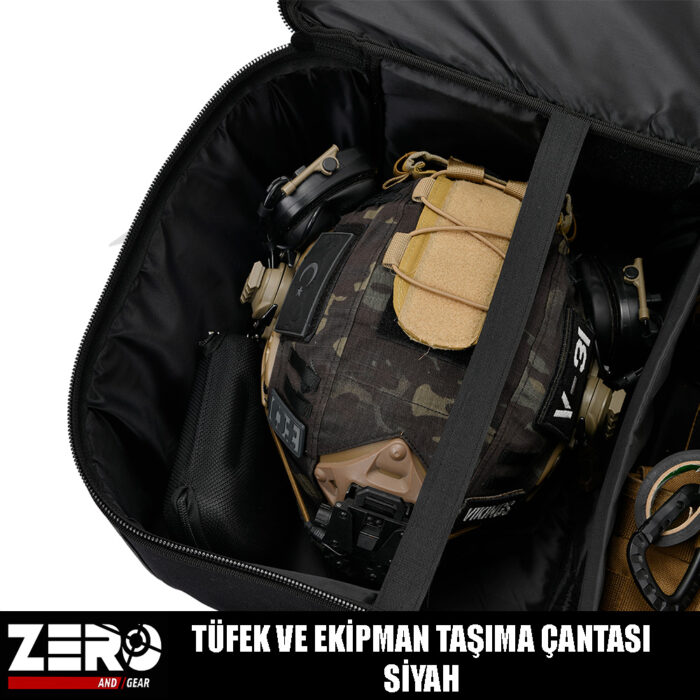 Zero And Gear Tüfek Ve Ekipman Taşıma Çantası – Siyah