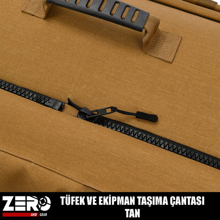 Zero And Gear Tüfek Ve Ekipman Taşıma Çantası – Tan