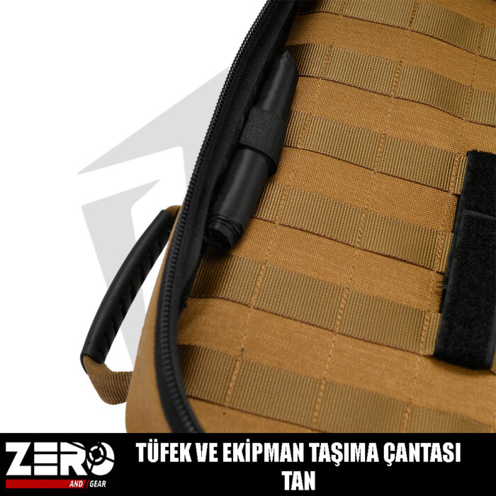 Zero And Gear Tüfek Ve Ekipman Taşıma Çantası – Tan