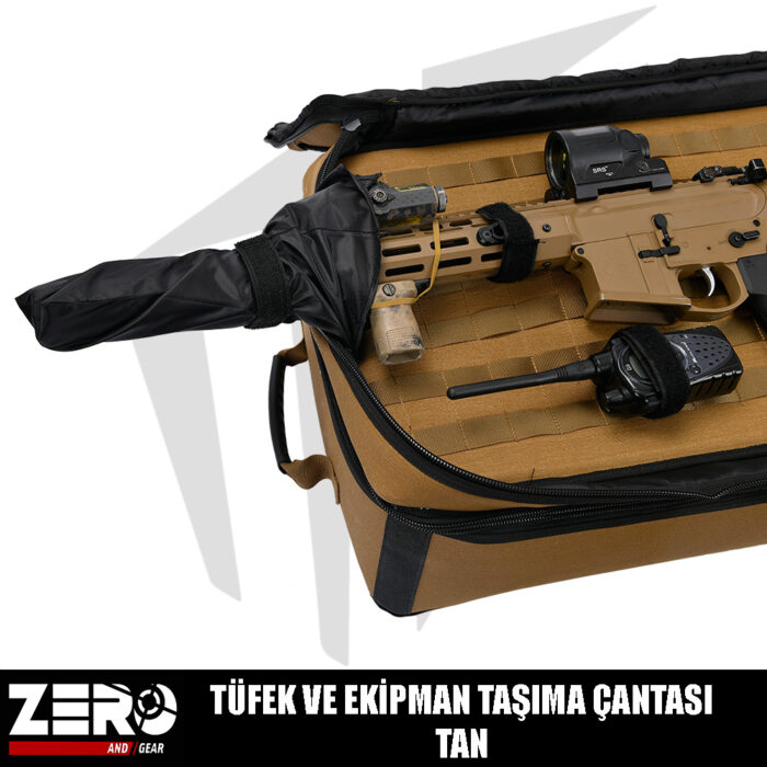 Zero And Gear Tüfek Ve Ekipman Taşıma Çantası – Tan