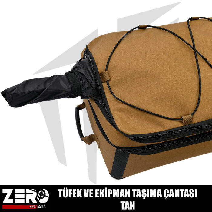 Zero And Gear Tüfek Ve Ekipman Taşıma Çantası – Tan