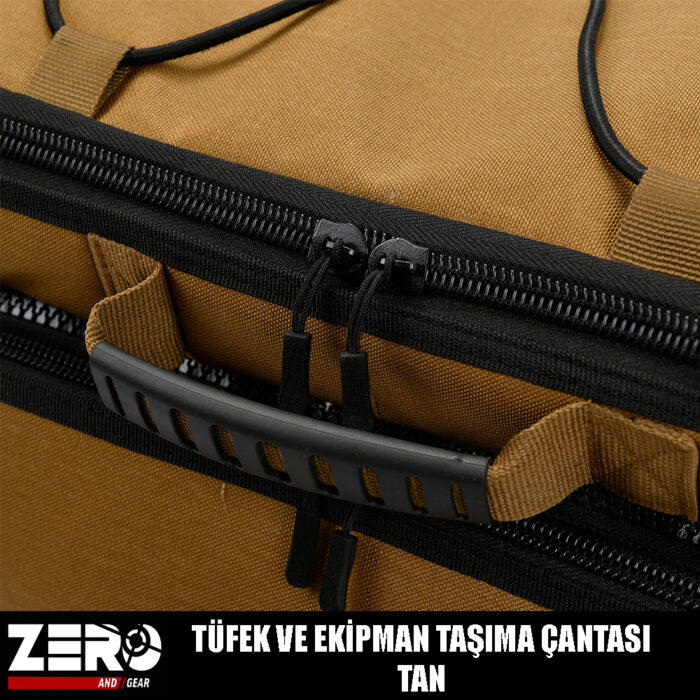 Zero And Gear Tüfek Ve Ekipman Taşıma Çantası – Tan