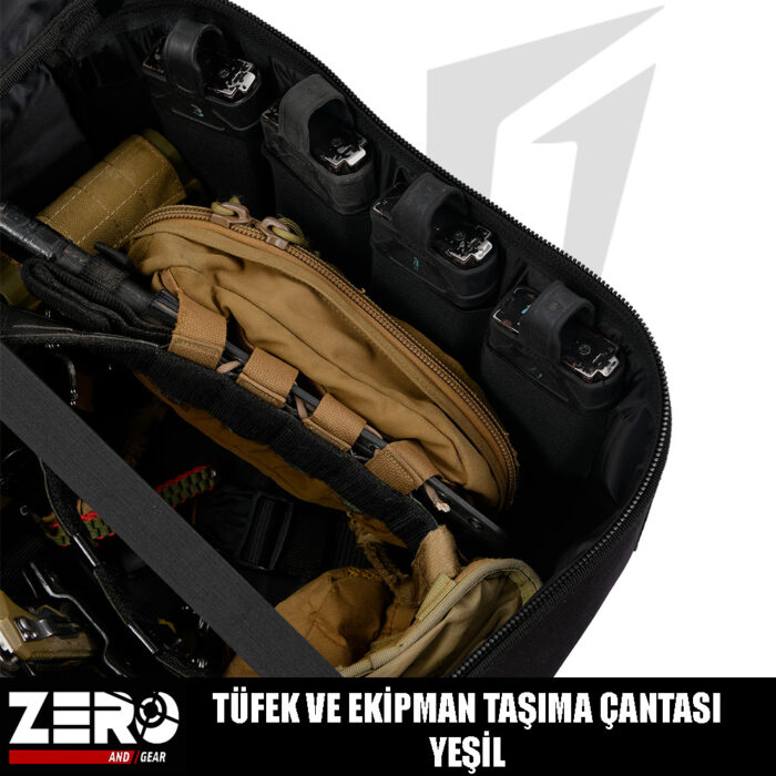 Zero And Gear Tüfek Ve Ekipman Taşıma Çantası – Yeşil