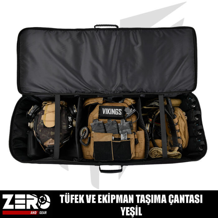 Zero And Gear Tüfek Ve Ekipman Taşıma Çantası – Yeşil