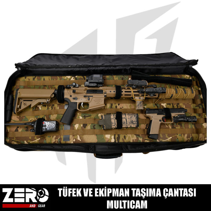 Zero And Gear Tüfek Ve Ekipman Taşıma Çantası – Multicam