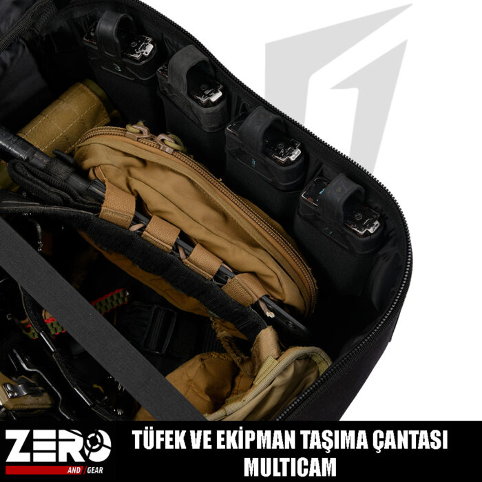 Zero And Gear Tüfek Ve Ekipman Taşıma Çantası – Multicam