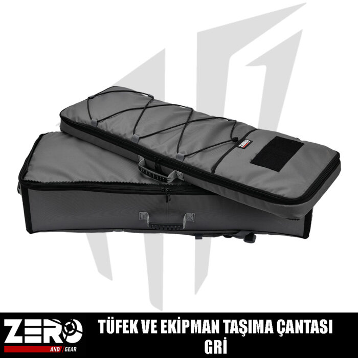 Zero And Gear Tüfek Ve Ekipman Taşıma Çantası - Gri