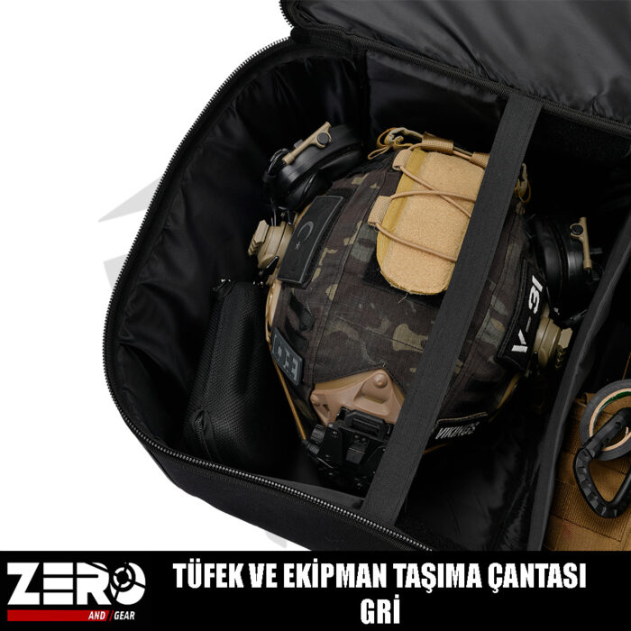 Zero And Gear Tüfek Ve Ekipman Taşıma Çantası - Gri