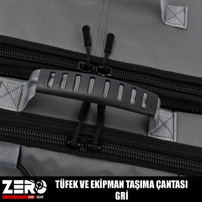 Zero And Gear Tüfek Ve Ekipman Taşıma Çantası - Gri