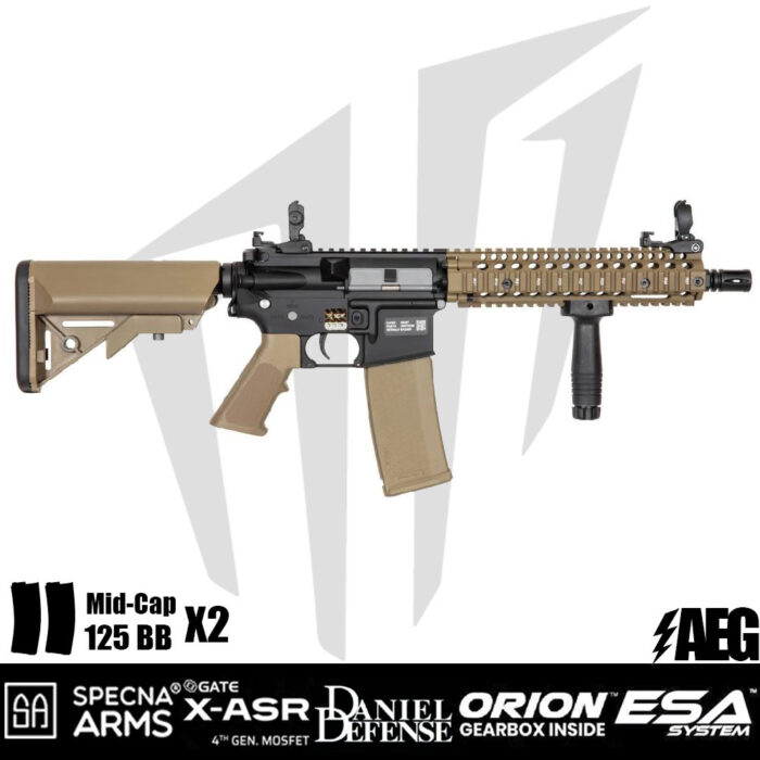 Specna Arms Daniel Defence® MK18 SA-E19 EDGE™ Airsoft Tüfeği - Yarım Tan