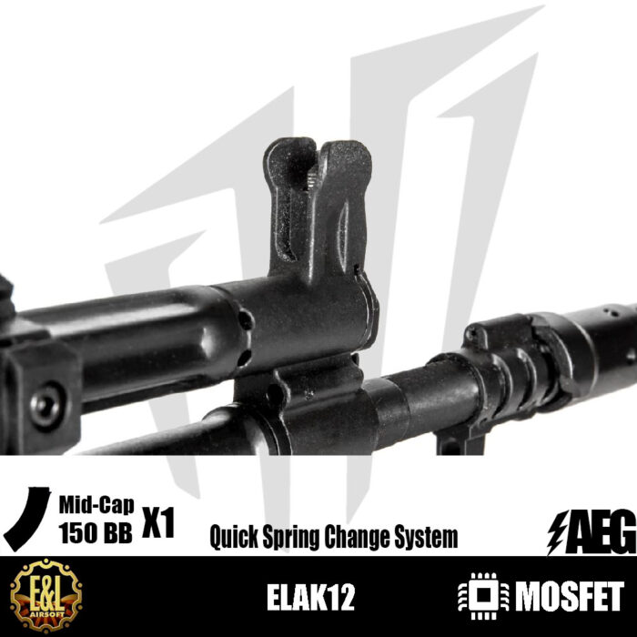 E&L ELAK12 Airsoft Tüfeği - Siyah