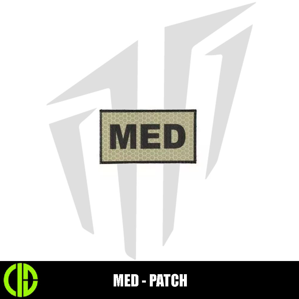 Combat-ID IR Patch – MED – Tan