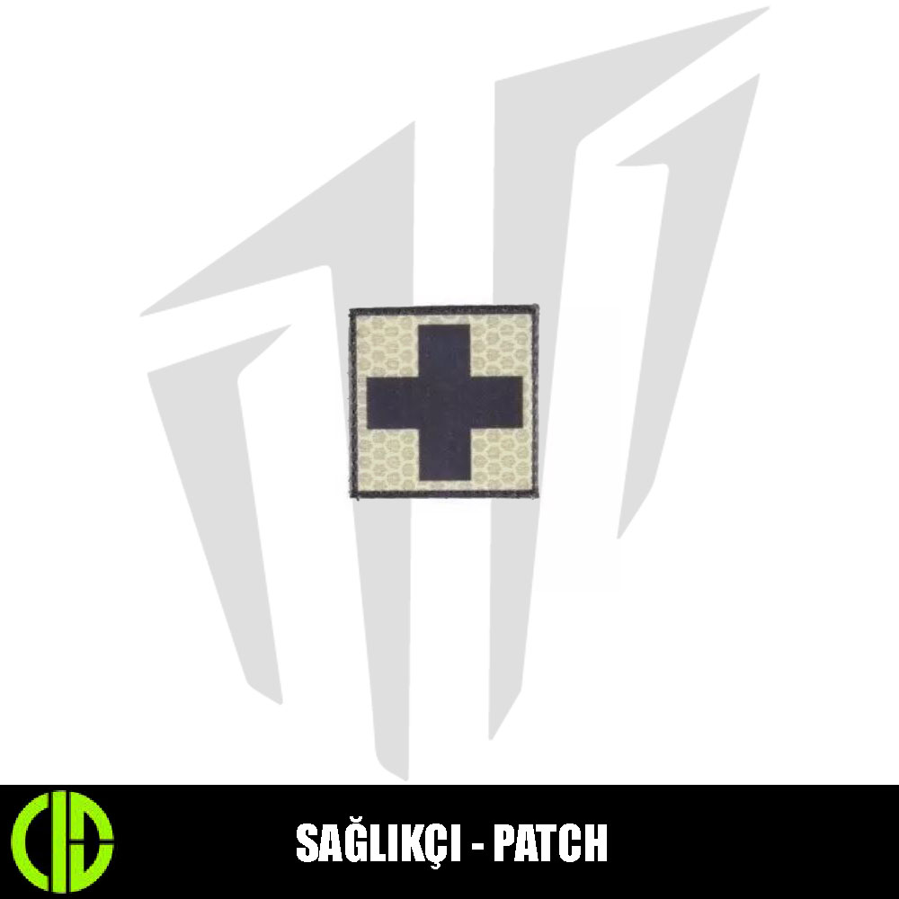 Combat-ID IR Patch – Sağlıkçı – Tan