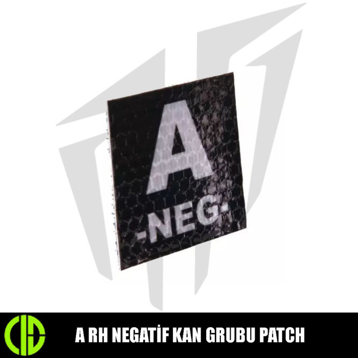 Combat-ID A Rh Negatif Kan Grubu IR Patch