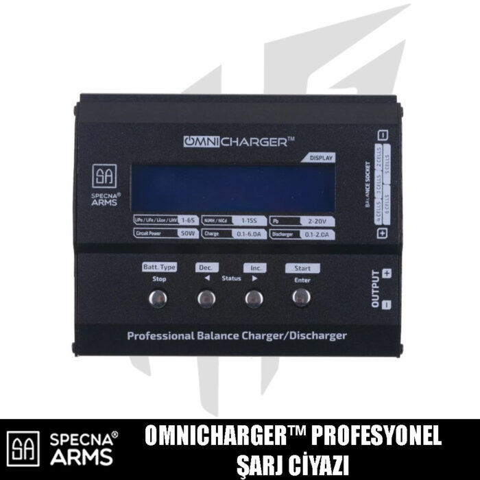 Specna Arms OmniCharger™ Profesyonel Mikroişlemci Şarj Cihazı