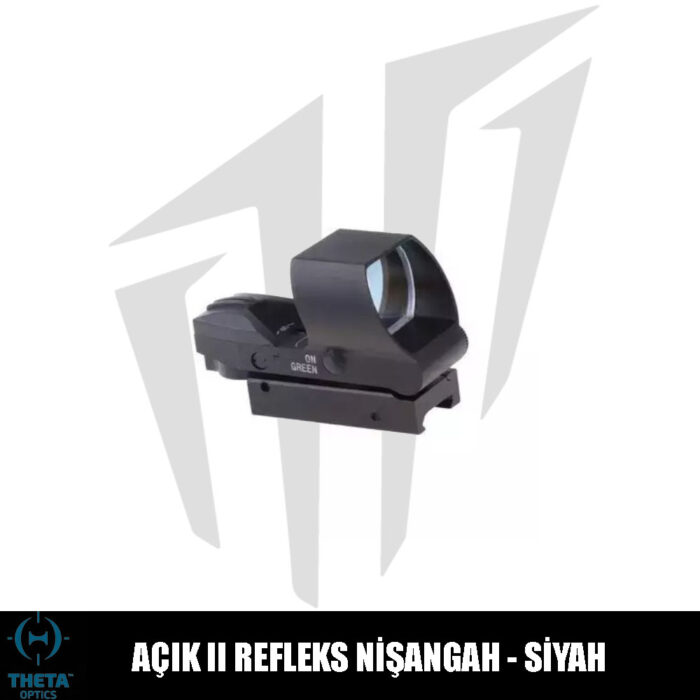 Theta Optics Açık II Refleks Nişangah – Siyah