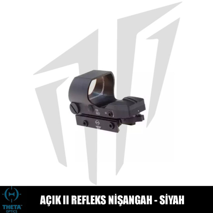 Theta Optics Açık II Refleks Nişangah – Siyah