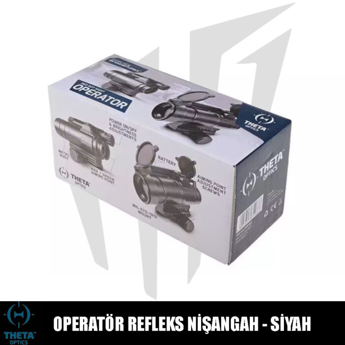 Theta Optics Operatör Refleks Nişangah – Siyah