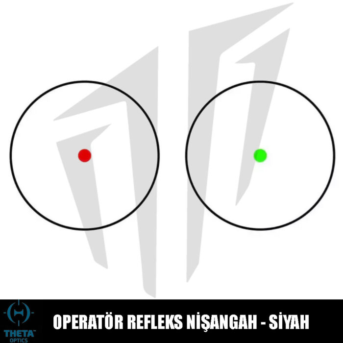 Theta Optics Operatör Refleks Nişangah – Siyah