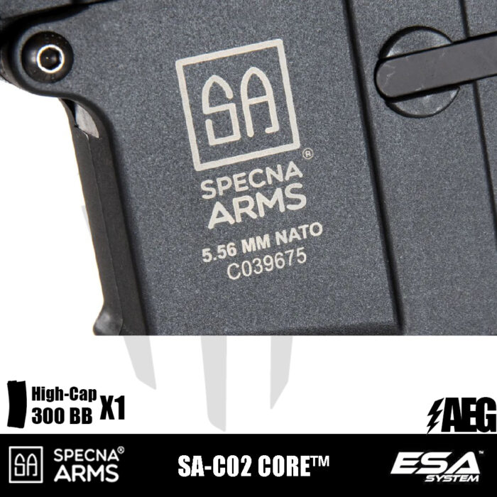 Specna Arms SA-C02 CORE™ Airsoft Tüfeği – Siyah