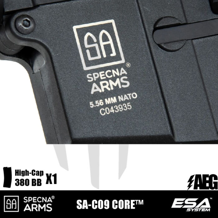 Specna Arms SA-C09 CORE™ Airsoft Tüfeği - Siyah