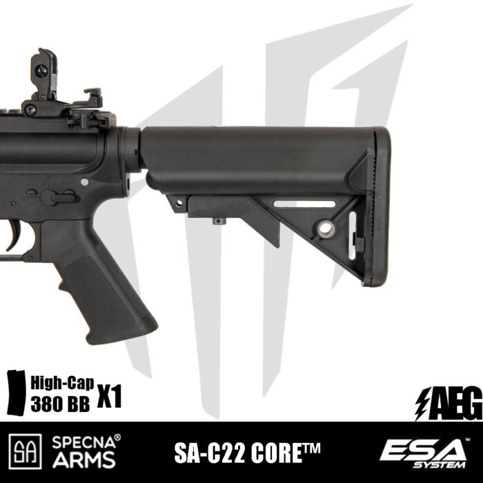 Specna Arms SA-C22 CORE™ Airsoft Tüfeği – Siyah