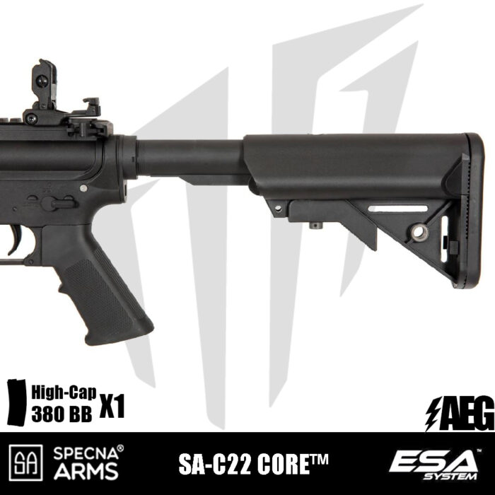 Specna Arms SA-C22 CORE™ Airsoft Tüfeği – Siyah